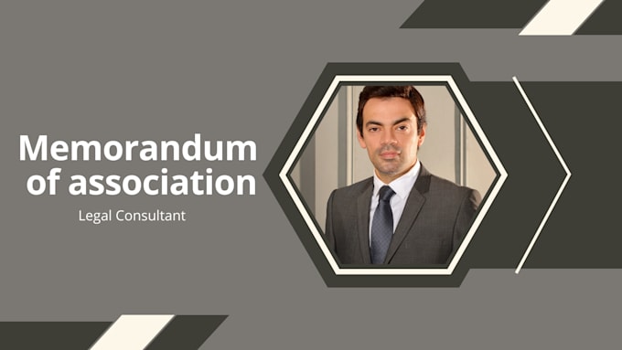write, review legal memorandum of association