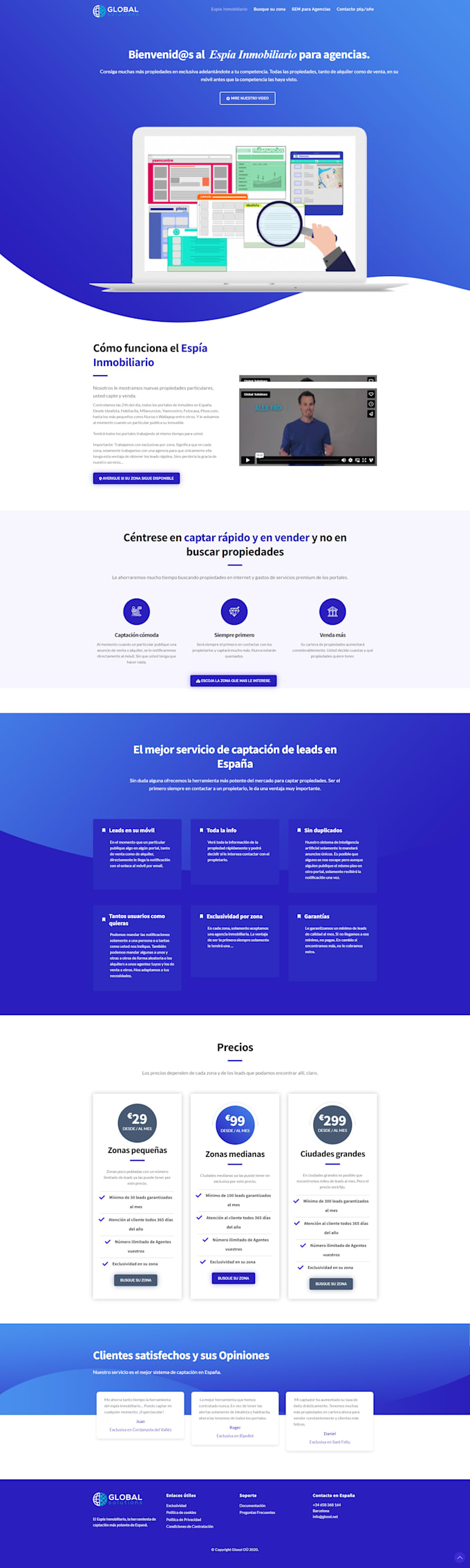 design and create a modern, responsive wordpress website