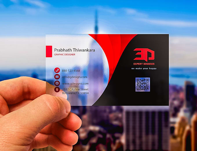 do luxury transparent business cards