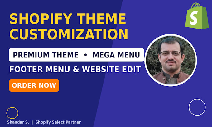 do shopify theme customization, edit and update shopify website