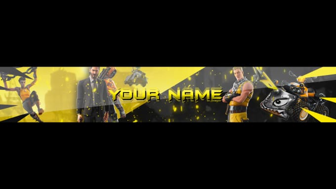 Make a good gaming youtube banner by Logo4u2