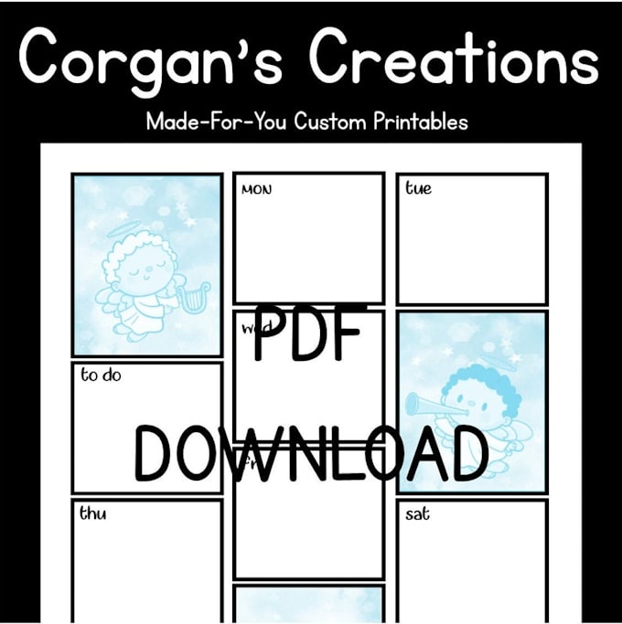 Make you a custom printable by Corgibear | Fiverr
