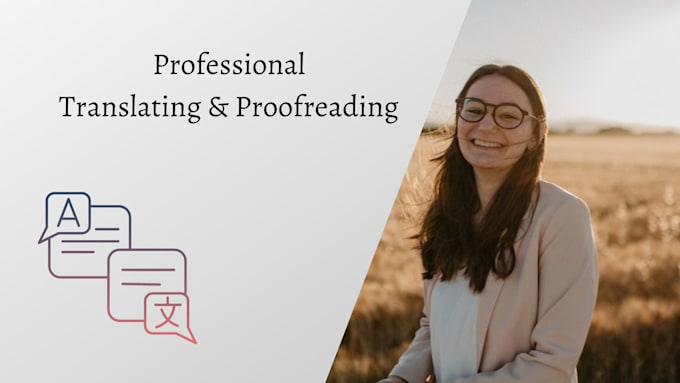 do italian translating and proofreading