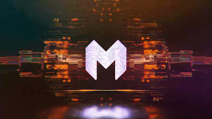 do best glitch intro and logo animation up to 25 style