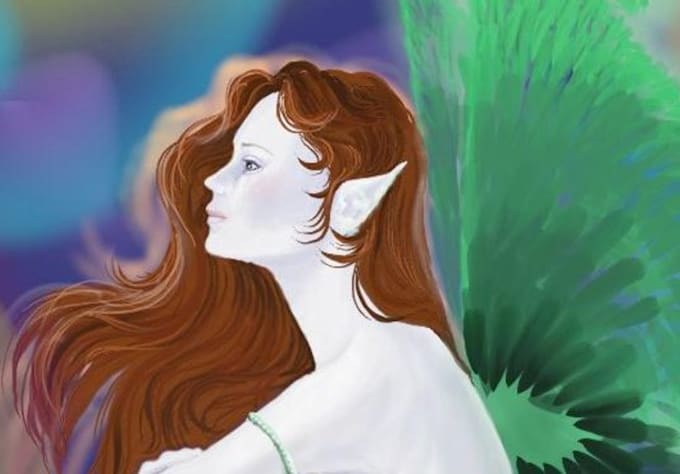 create a fantasy or realistic illustration for your book