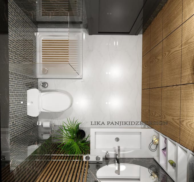 Do Design And Plan Of Your Toilet Or Bathroom By Teogegeshidze
