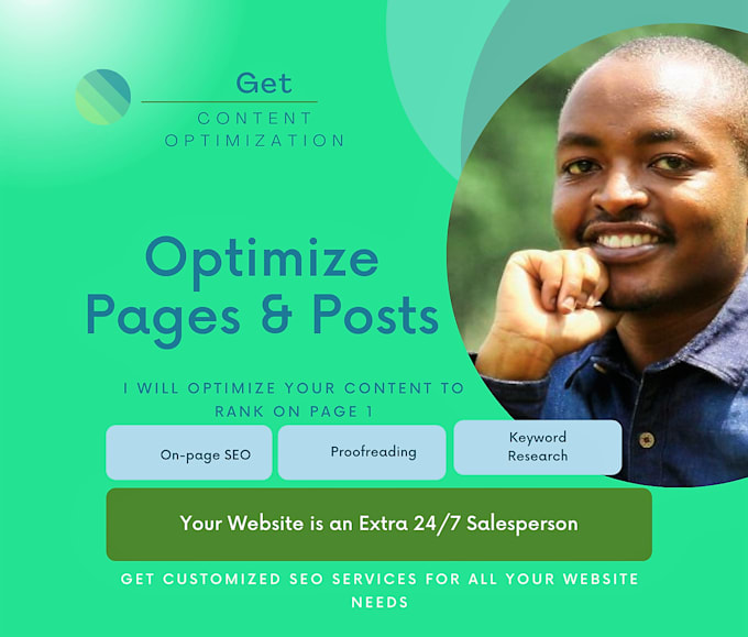 optimize your pages or posts