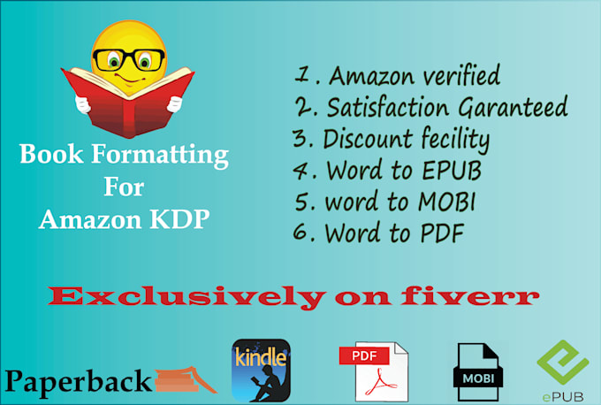 professionally do amazon kdp book formatting