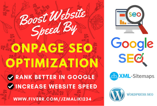 do best onpage SEO and optimization of wordpress site