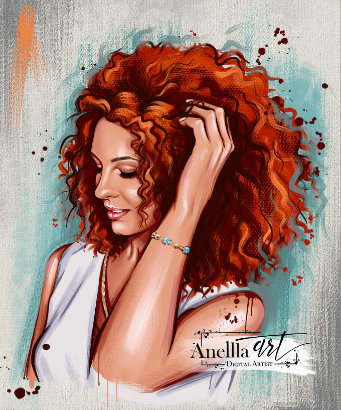 Paint You A Professional Digital Portrait In Oil Paint Style By Anellla Finding your own illustration style can be challenging, here is a list artists whose illustration style you should follow. fiverr