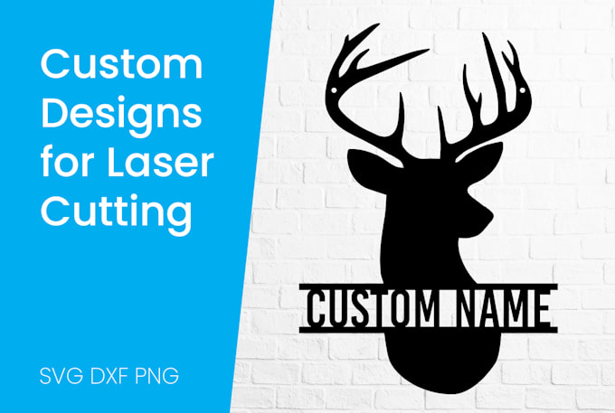 design a laser cutting file for metal wall art