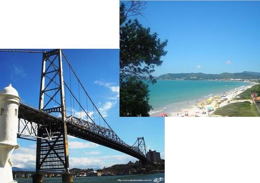 send you one postcard from Brazil, Florianopolis
