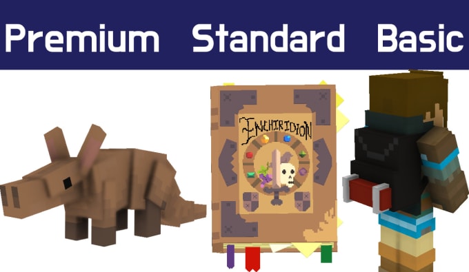 Make You A 3d Model In Minecraft By Dinos Modeling