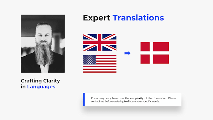 translate 1000 words from english to danish