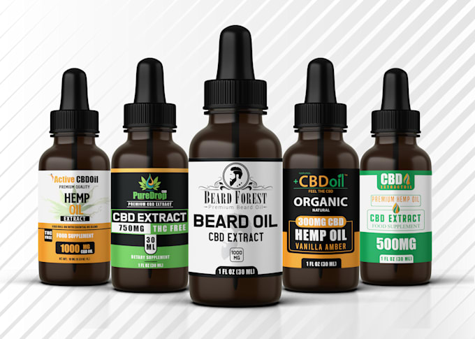 Do label design, cbd label design, hemp label design ...