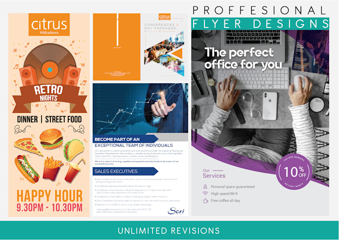 do event flyer or business flyer design