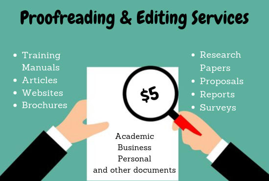 proofread and edit your document