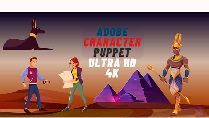 design and rig custom puppet for adobe character animator