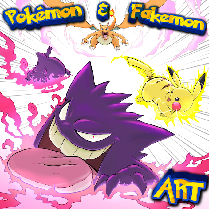 create premium pokÉmon and fakemon art