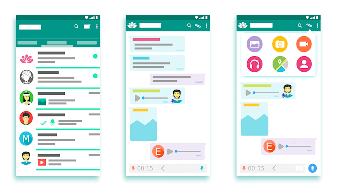 develop android apps with API, camera and sensors