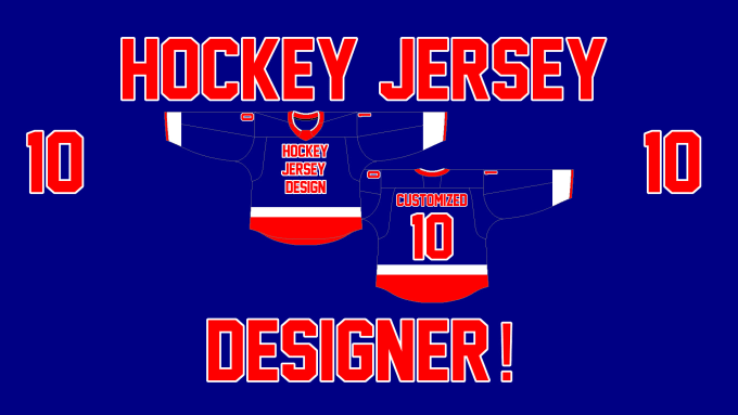 design hockey team jerseys