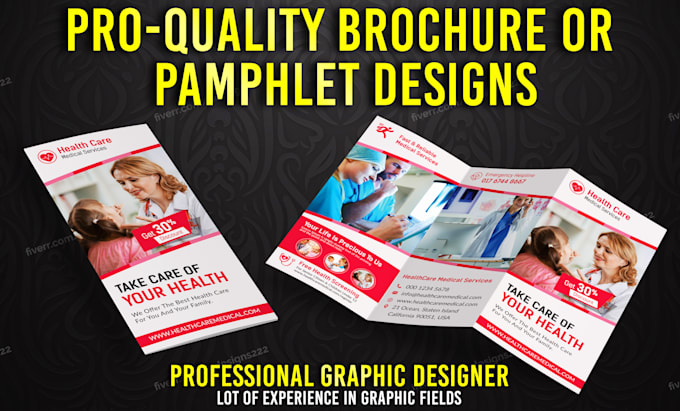 design pro quality brochure, booklet and catalog