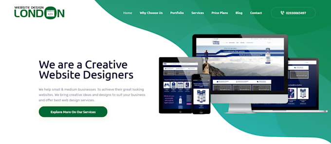 build modern wordpress websites for all type of businesses
