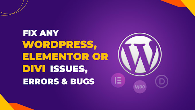 fix wordpress bugs, issues and errors