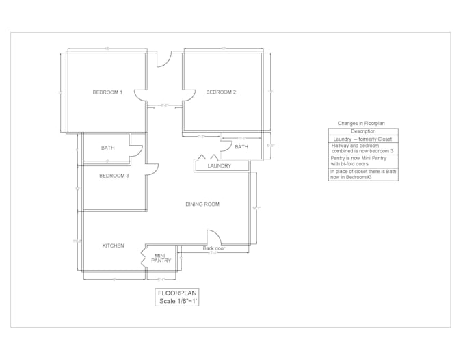 convert your any PDF drawing or sketch to cad manually
