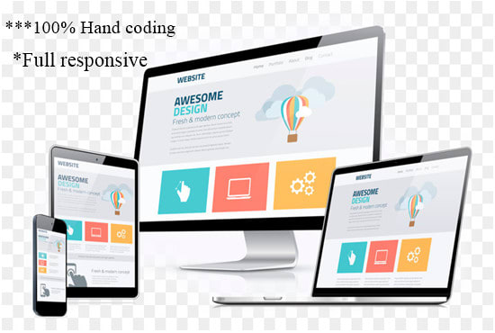 Responsive html website using html,css and bootstrap 24hours by Resp ...