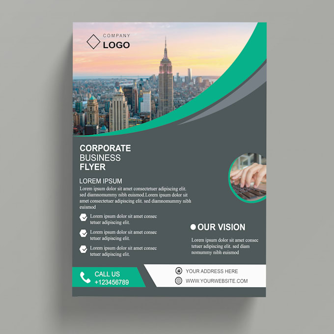 create an outstanding flyer,brochure design