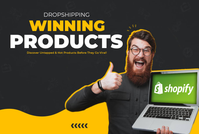 Hire a freelancer to find your winning shopify dropshipping product