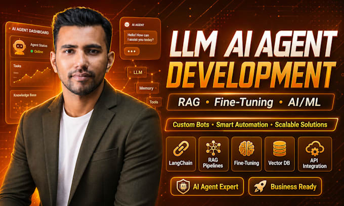 develop custom llm ai agents for your business