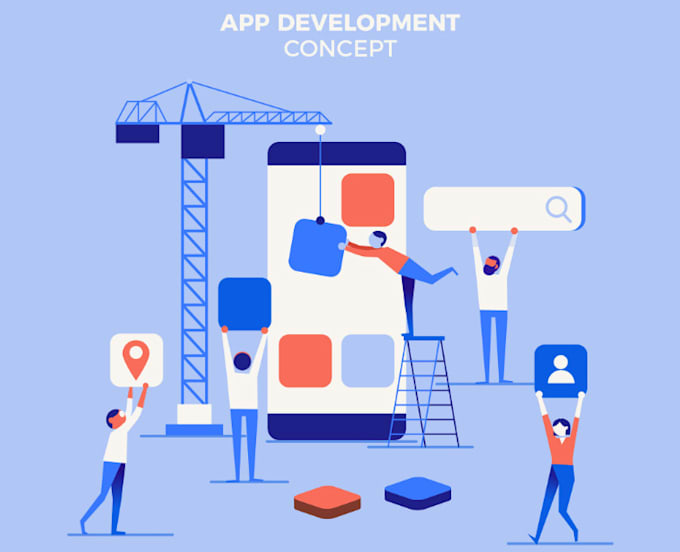 develop a mobile application in flutter for android and ios