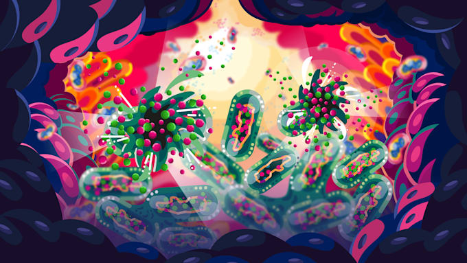 create scientific, medical animator and 2d explainer video