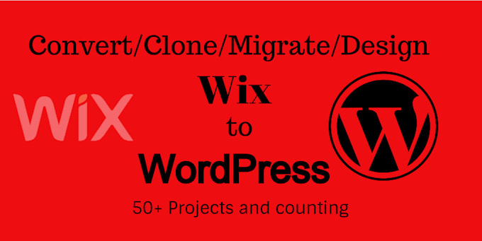 convert clone migrate wix website to wordpress