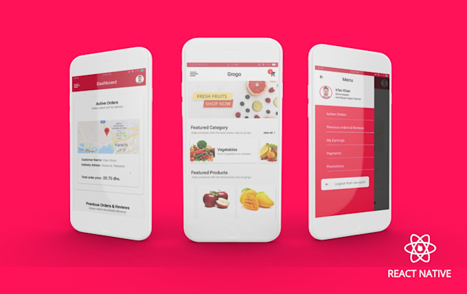 Develop professional react native app for ios and android by Irfan4code ...