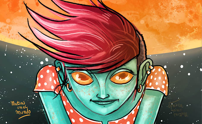 paint your ideas as a gorgeous professional illustration