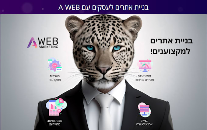 do wordpress website design and development in hebrew