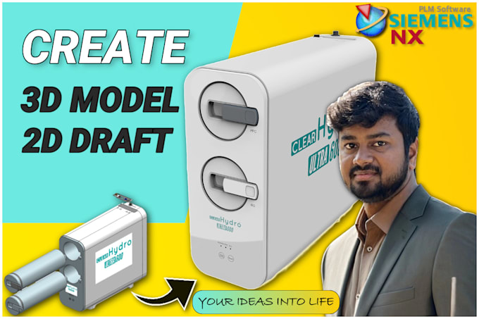 do precise 2d drawings and 3d models using siemens nx cad