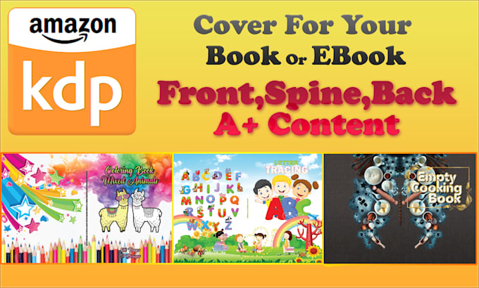 make a special cover for your paperback, ebook in KDP