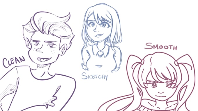 Draw Line Art For You By Kenndricpineda