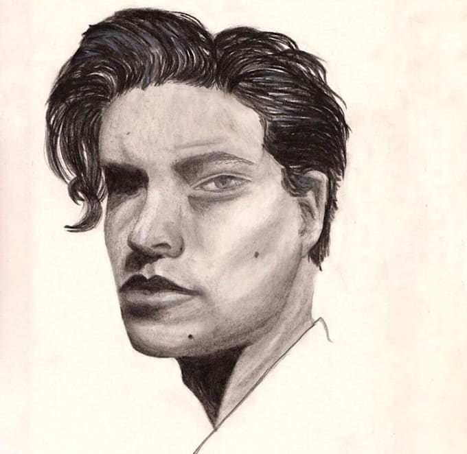 Draw A Realistic Portrait From A Reference Picture By Isarts Reference content found on the internet. draw a realistic portrait from a