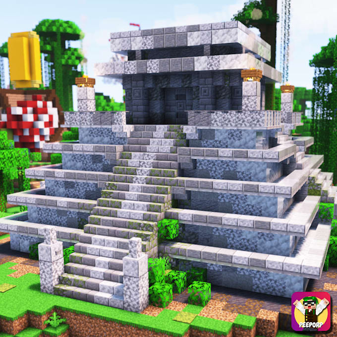 build epic things in minecraft for you