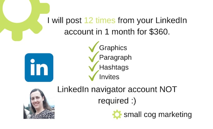 do linkedin marketing for you