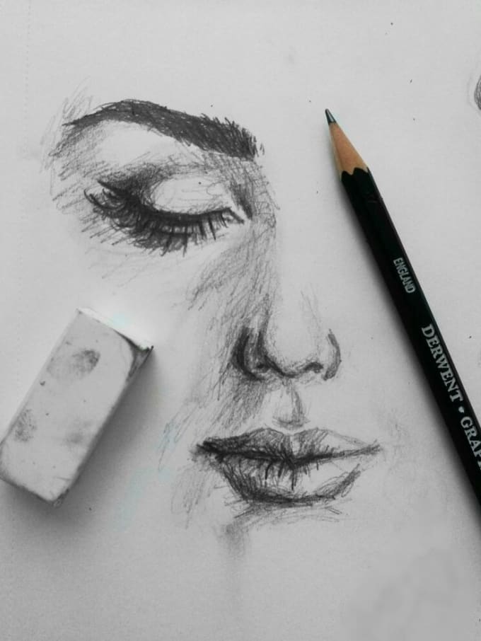 Creative How To Draw Pencil Sketch Portrait for Adult