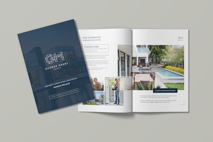 design a premium catalog or magazine for your business