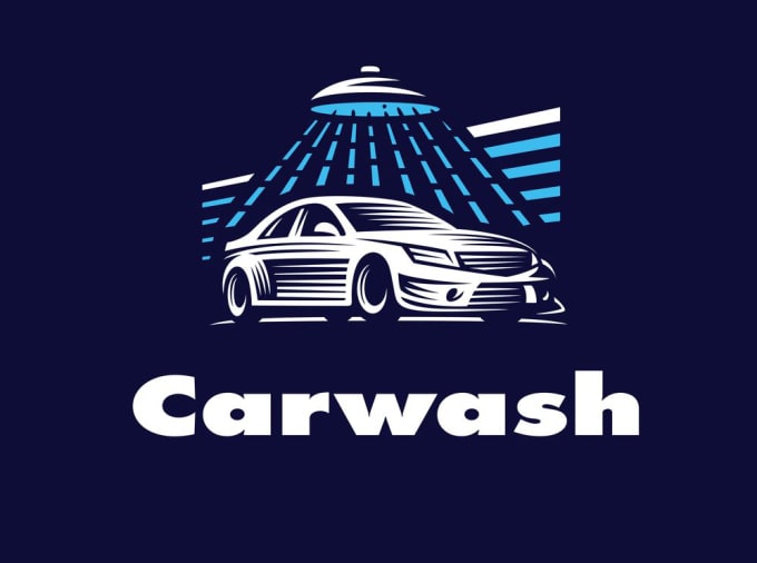 Car wash logo design auto detailing by Graphicriver1 | Fiverr