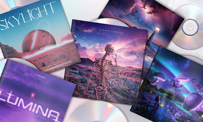 design a unique single or album cover