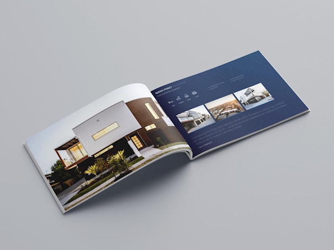 design a premium brochure or company profile